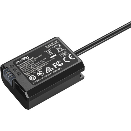 SmallRig 6542 - adapter zasilania typu Dummy, USB-C do akumulatora Sony NP-FW50
